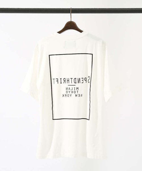 ABAHOUSE(ABAHOUSE)/【SPEND THRIFT】バックプリント 半袖 ロゴTシャツ / STAR/img19