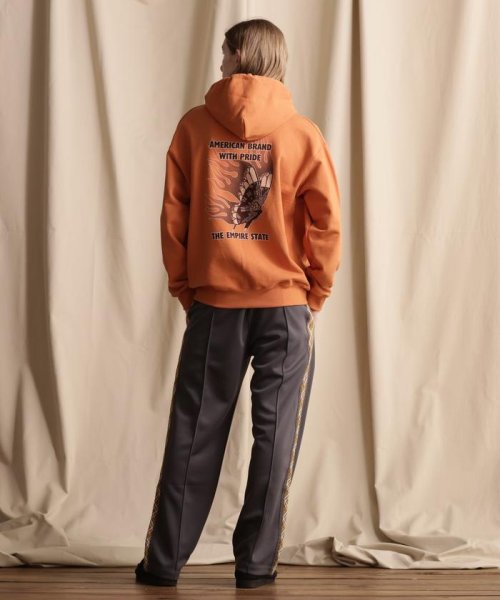 Schott(ショット)/HOODED SWEAT FIRE BUTTERFLY/ファイアーバタフライ パーカー/img17