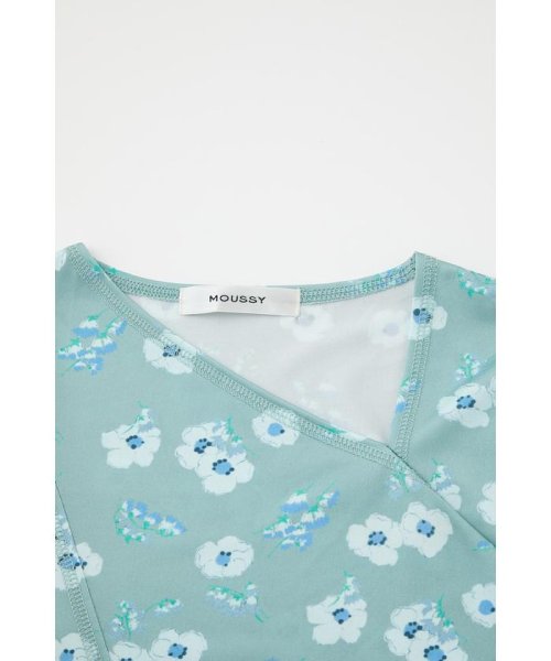 moussy(マウジー)/FLORAL PRINTED CUT OUT Tシャツ/img17