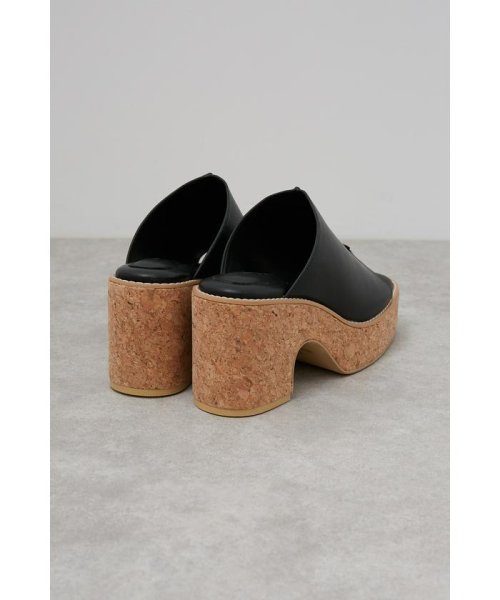 AZUL by moussy(アズールバイマウジー)/CENTER SEAM CORK WEDGE SANDALS/img13