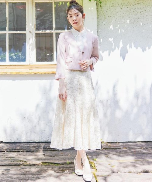 セール】シアーフラワーレース刺繍スカート(505345225) | スウィングル  