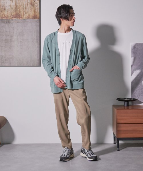 JEANS MATE(ジーンズメイト)/【BLUESTANDARD】カイテキ リネンタッチ イージー パンツ 九分丈 9分丈 快適 ストレッチ 麻のような風合い/img23