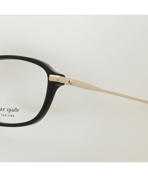 kate spade new york(ケイトスペードニューヨーク)/ケイトスペード 眼鏡フレーム アイウェア 53サイズ アジアンフィット ブラック レディース KATE SPADE SARAI/F 807/img06