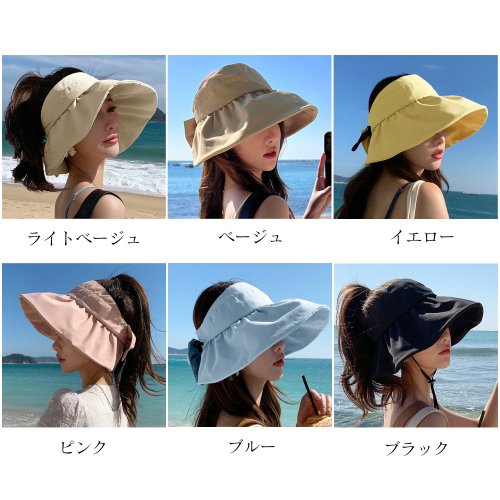miniministore(ミニミニストア)/サンバイザー 小顔 UV対策帽子 韓国/img02