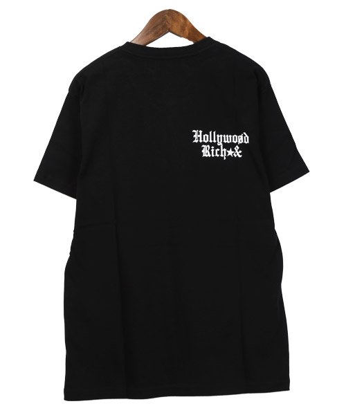 LUXSTYLE(ラグスタイル)/Hollywood rich.&(ハリウッドリッチ)キルザパンクベアプリントTシャツ/Tシャツ メンズ 半袖 プリント テディベア パンク ロゴ 刺繍/img06