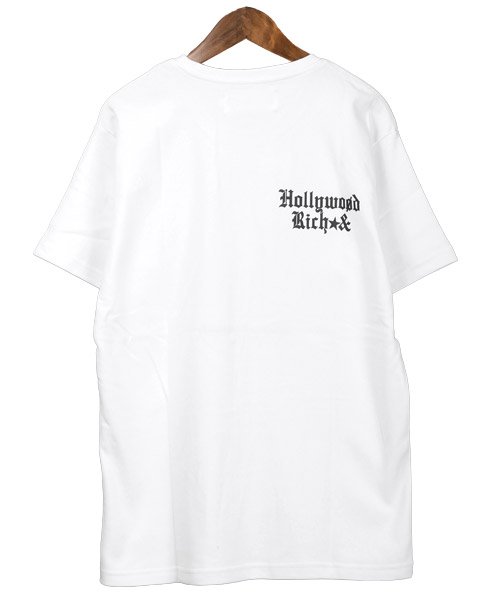 LUXSTYLE(ラグスタイル)/Hollywood rich.&(ハリウッドリッチ)キルザパンクベアプリントTシャツ/Tシャツ メンズ 半袖 プリント テディベア パンク ロゴ 刺繍/img08