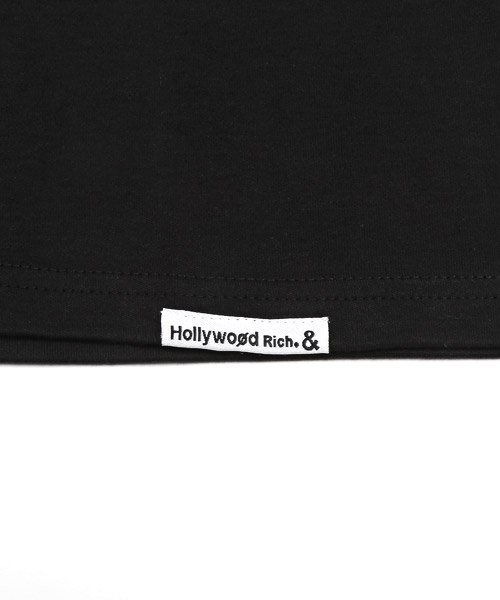 LUXSTYLE(ラグスタイル)/Hollywood rich.&(ハリウッドリッチ)キルザパンクベアプリントTシャツ/Tシャツ メンズ 半袖 プリント テディベア パンク ロゴ 刺繍/img19