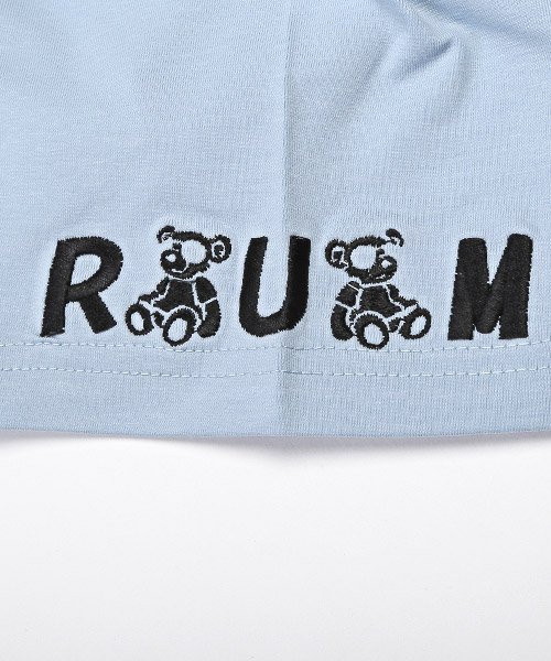LUXSTYLE(ラグスタイル)/RUMSODA(ラムソーダ)ベアワッペン天竺クルーネックTシャツ/Tシャツ メンズ 半袖 ベア ワッペン 刺繍/img14