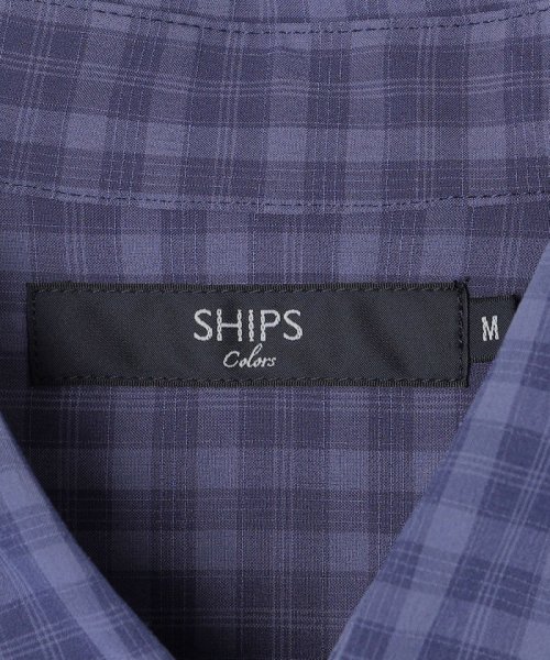 SHIPS Colors  MEN(シップスカラーズ　メン)/SHIPS Colors: ドライタッチ チェック 半袖シャツ/img37