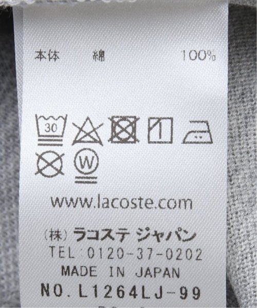 EDIFICE(エディフィス)/【LACOSTE / ラコステ】 L.12.64 ポロシャツ/img13