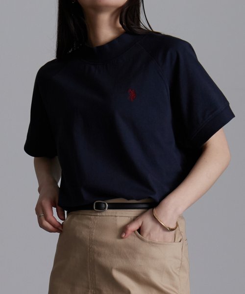 Ranan(ラナン)/U.S. POLO ASSN./ユーエスポロアッスン　綿１００％プチハイネックＴシャツ/img19