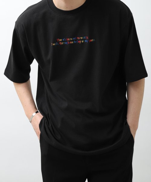 ZIP FIVE(ジップファイブ)/英文＆フォトTシャツ/img25