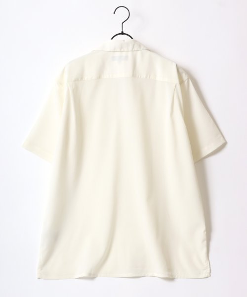SITRY(SITRY)/【SITRY】Drape Open Collar Shirt/ドレープ オープンカラー 半袖シャツ/メンズ シャツ トップス きれいめ カジュアル/img03