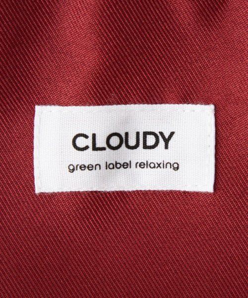 green label relaxing(グリーンレーベルリラクシング)/＜CLOUDY×green label relaxing＞ ドロスト 2WAY / 巾着/img14