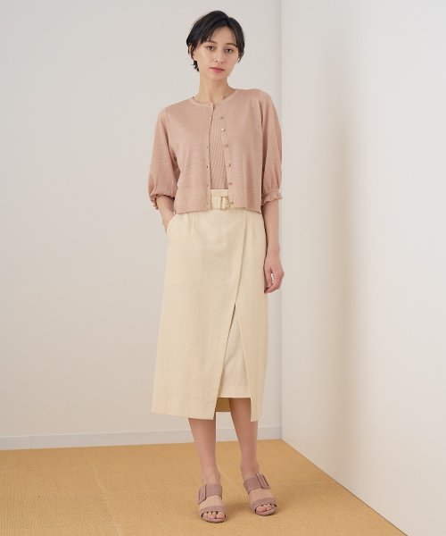 ANAYI(アナイ)/【セットアップ対応商品】バイオツイルラップタイト スカート/img35