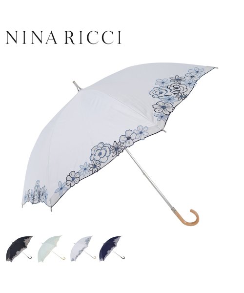 NINA RICCI(ニナリッチ)/ニナリッチ NINA RICCI 日傘 遮光 晴雨兼用 1段スライドショート レディース 軽量 50cm UVカット 遮熱 コンパクト SHORT UMBREL/img01