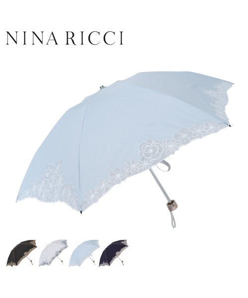 NINA RICCI(ニナリッチ)/ニナリッチ NINA RICCI 日傘 折りたたみ 遮光 晴雨兼用 レディース 軽量 50cm UVカット 遮熱 コンパクト FOLDING UMBRELLA /img01