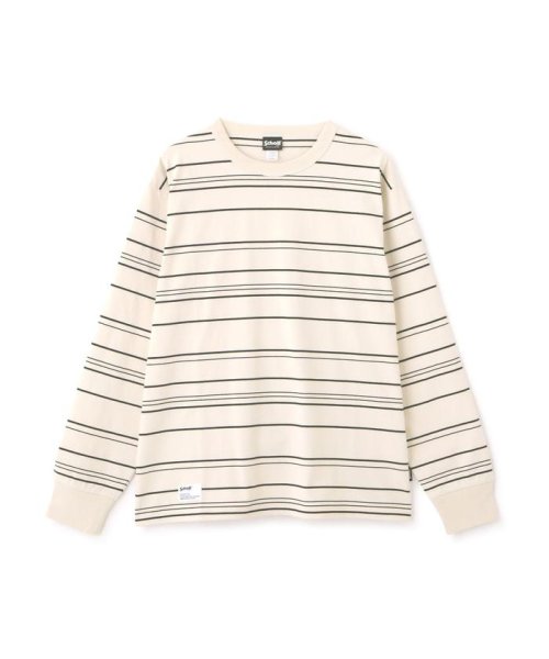 Schott(ショット)/直営限定/RANDOM BORDER LS T－SHIRT/ランダムボーダー ロングTシャツ/img12