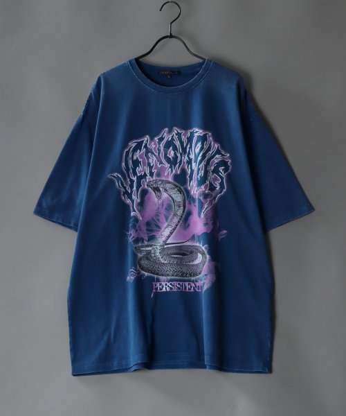 SITRY(SITRY)/【SITRY】Big silhouette American vintage print T－shirt/アメリカン ヴィンテージプリント Tシャツ/img01