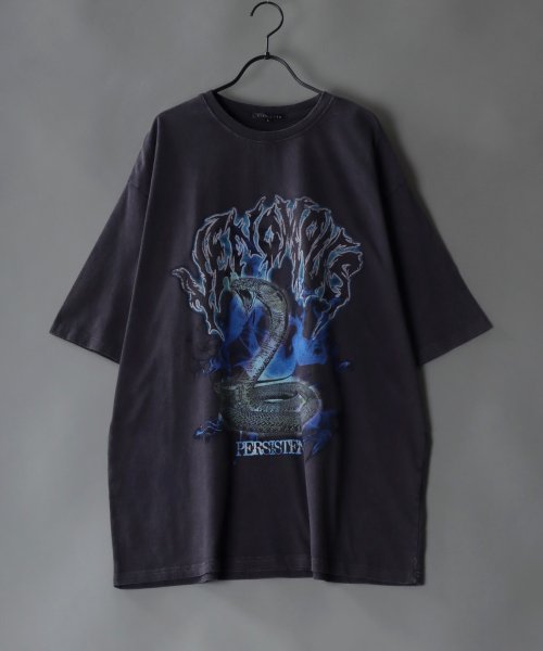 SITRY(SITRY)/【SITRY】Big silhouette American vintage print T－shirt/アメリカン ヴィンテージプリント Tシャツ/img07
