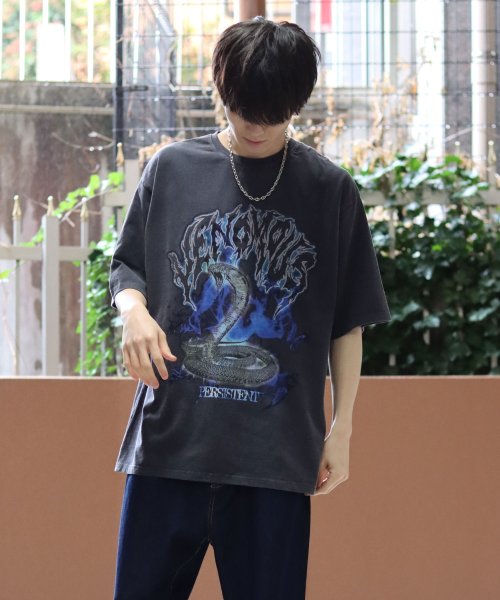 SITRY(SITRY)/【SITRY】Big silhouette American vintage print T－shirt/アメリカン ヴィンテージプリント Tシャツ/img38