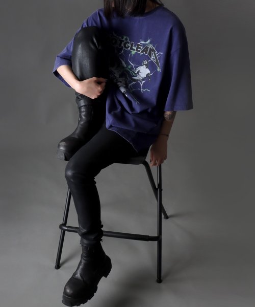 SITRY(SITRY)/【SITRY】Big silhouette American vintage print T－shirt/アメリカン ヴィンテージプリント Tシャツ/img54