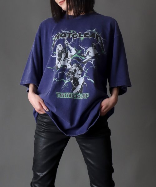 SITRY(SITRY)/【SITRY】Big silhouette American vintage print T－shirt/アメリカン ヴィンテージプリント Tシャツ/img59