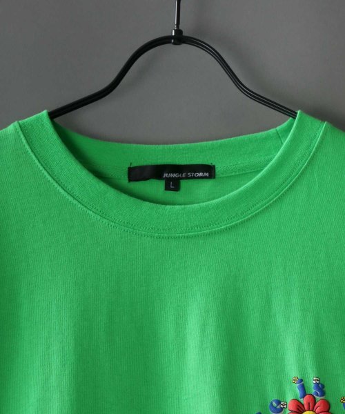 SITRY(SITRY)/【SITRY】oversize foam print T－shirt/オーバーサイズ 発泡プリントTシャツ/メンズ  レディース Tシャツ 半袖 カジュアル/img13
