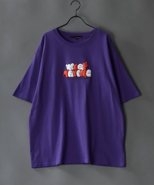 SITRY(SITRY)/【SITRY】oversize foam print T－shirt/オーバーサイズ 発泡プリントTシャツ/メンズ  レディース Tシャツ 半袖 カジュアル/img24