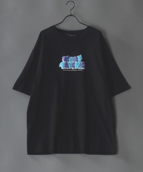 SITRY(SITRY)/【SITRY】oversize foam print T－shirt/オーバーサイズ 発泡プリントTシャツ/メンズ  レディース Tシャツ 半袖 カジュアル/img26
