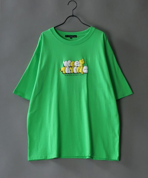 SITRY(SITRY)/【SITRY】oversize foam print T－shirt/オーバーサイズ 発泡プリントTシャツ/メンズ  レディース Tシャツ 半袖 カジュアル/img28