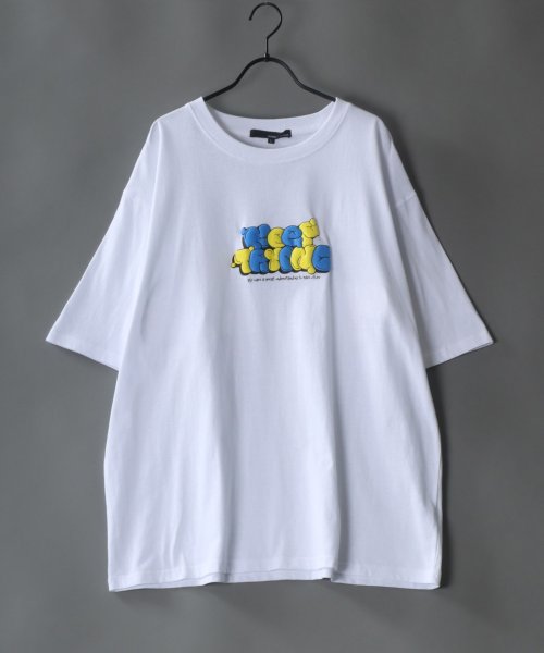 SITRY(SITRY)/【SITRY】oversize foam print T－shirt/オーバーサイズ 発泡プリントTシャツ/メンズ  レディース Tシャツ 半袖 カジュアル/img30