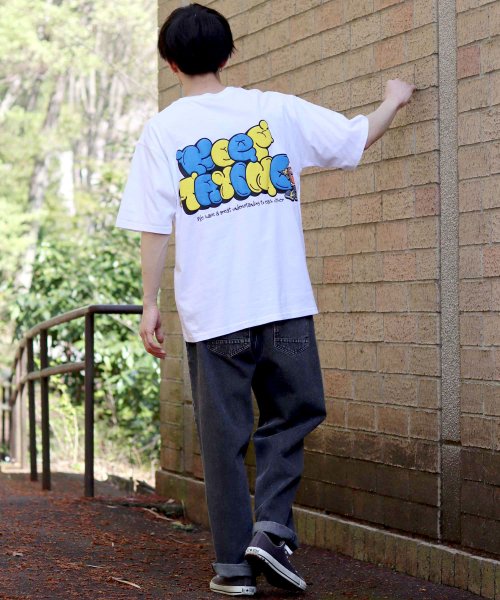 SITRY(SITRY)/【SITRY】oversize foam print T－shirt/オーバーサイズ 発泡プリントTシャツ/メンズ  レディース Tシャツ 半袖 カジュアル/img63