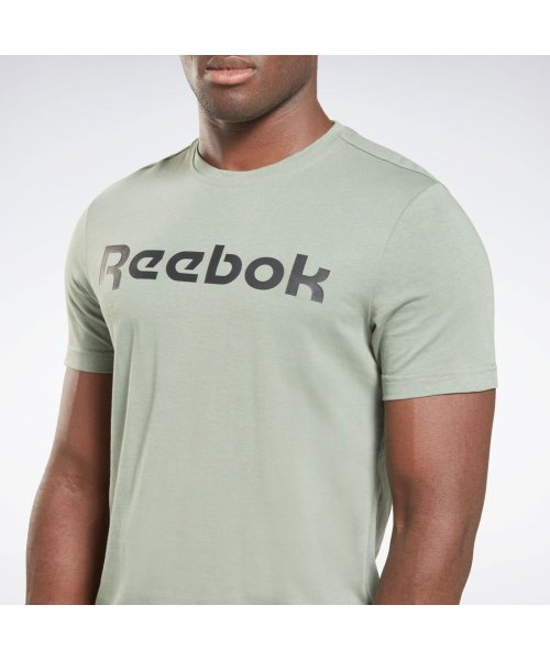 Reebok(リーボック)/グラフィック シリーズ リニア ロゴ Tシャツ / Graphic Series Linear Logo Tee /img04