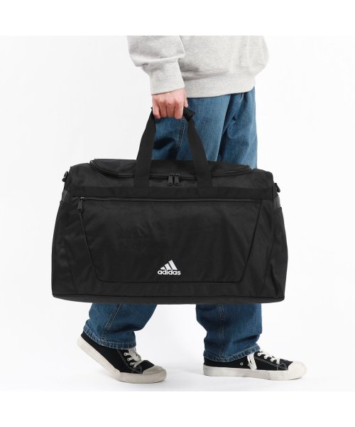 adidas(adidas)/アディダス ボストンバッグ adidas 2WAY ダッフルバッグ 斜めがけ 55L 大容量 A3 B4 A4 4泊5日 旅行 部活 合宿 修学旅行 63606/img01