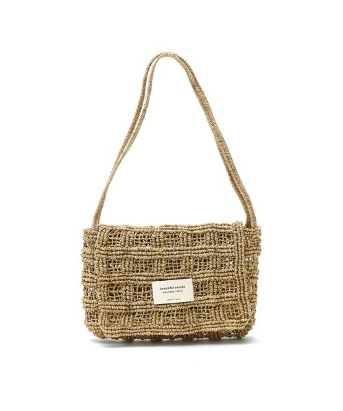 beautiful people(ビューティフルピープル)/ビューティフルピープル beautiful people abaca knitting compact shoulder bag 611951/img04