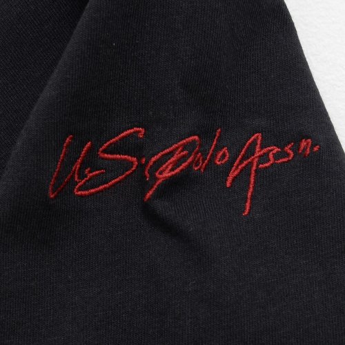 SB Select(エスビーセレクト)/U.S. POLO ASSN. ワンポイントロゴ刺繍クルーネック半袖ビッグTシャツ ブランド/img14