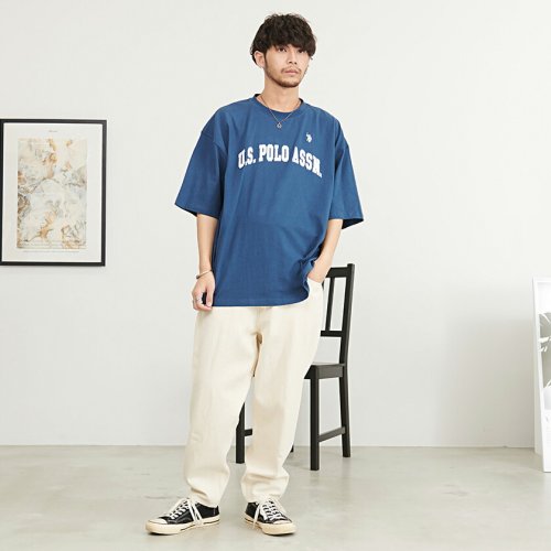 SB Select(エスビーセレクト)/U.S. POLO ASSN. アーチロゴクルーネック半袖Tシャツ ブランド/img02