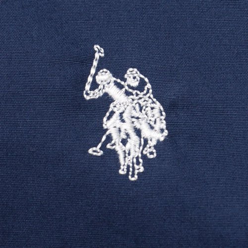 SB Select(エスビーセレクト)/U.S. POLO ASSN. ワンポイントロゴバンドカラー半袖シャツ ブランド/img08