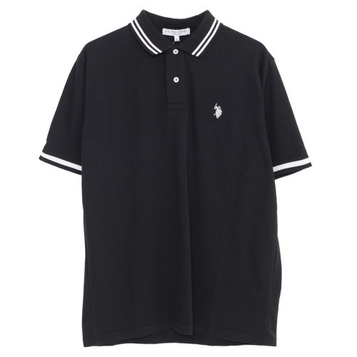SB Select(エスビーセレクト)/U.S. POLO ASSN. ワンポイントロゴリブライン半袖ポロシャツ ブランド/img14