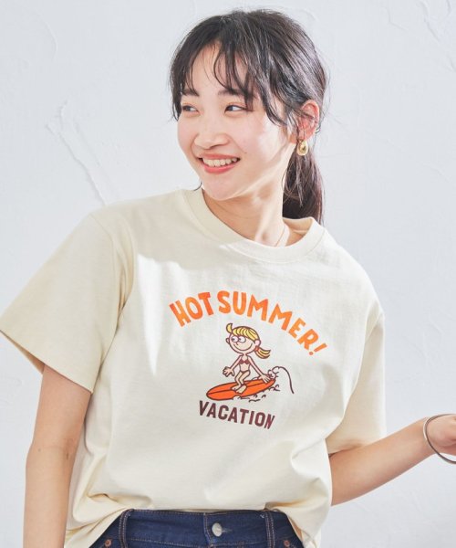 coen(coen)/KOSHU×COENコラボサマーガールプリントTシャツ/img02