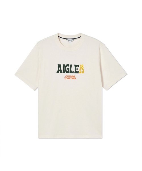 ＡＩＧＬＥ MEN(エーグル　メンズ)/ショートスリーブグラフィックロゴTシャツ/img10