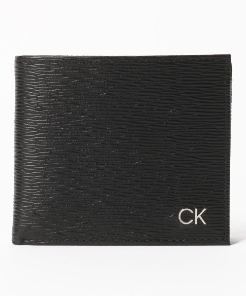 Calvin Klein(カルバンクライン)/【Calvin Klein / カルバンクライン】BILLFOLD WITH COIN POCKET / ワンポイント レザーコンパクトウォレット 二つ折り財布/img11