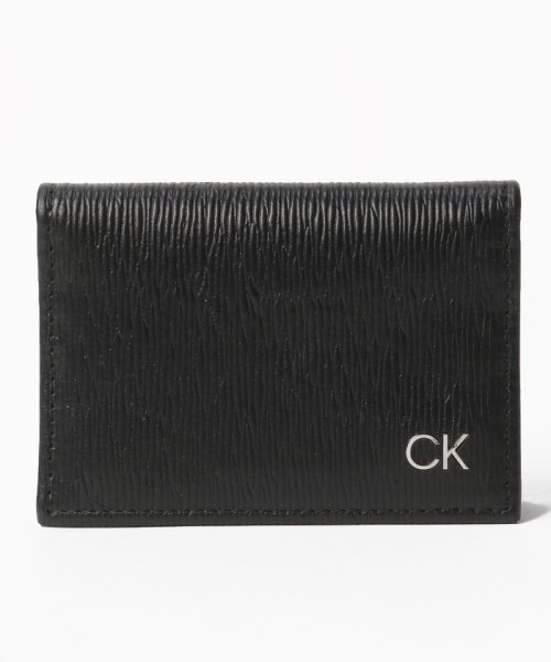 Calvin Klein(カルバンクライン)/【Calvin Klein / カルバンクライン】CARD CASE ワンポイント レザー カードケース 父の日 ギフト プレゼント 贈り物 名刺入れ/img11