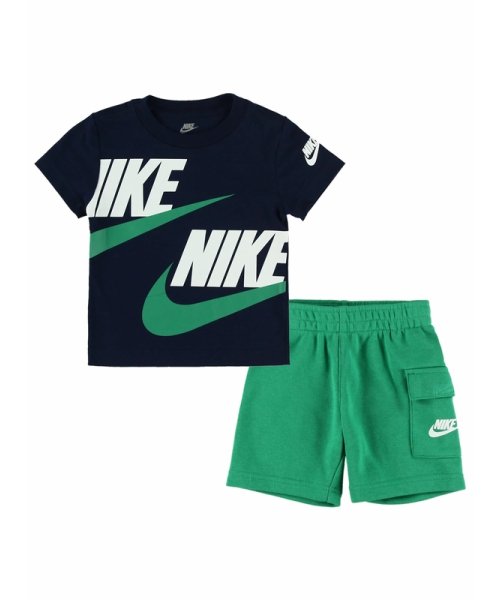 NIKE(NIKE)/トドラー(90－100cm) セット商品 NIKE(ナイキ) B NSW HBR CARGO FT SHORT SET/img05