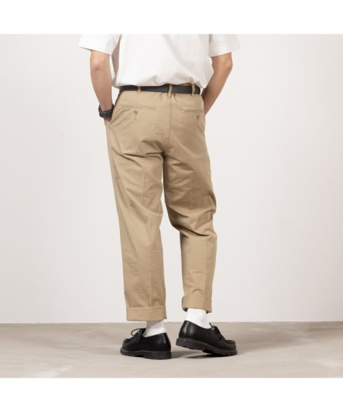 MAC HOUSE(men)(マックハウス（メンズ）)/EDWIN エドウィン KHAKIS タックテーパードチノパンツ K0705－14/img02