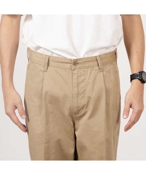 MAC HOUSE(men)(マックハウス（メンズ）)/EDWIN エドウィン KHAKIS タックテーパードチノパンツ K0705－14/img03