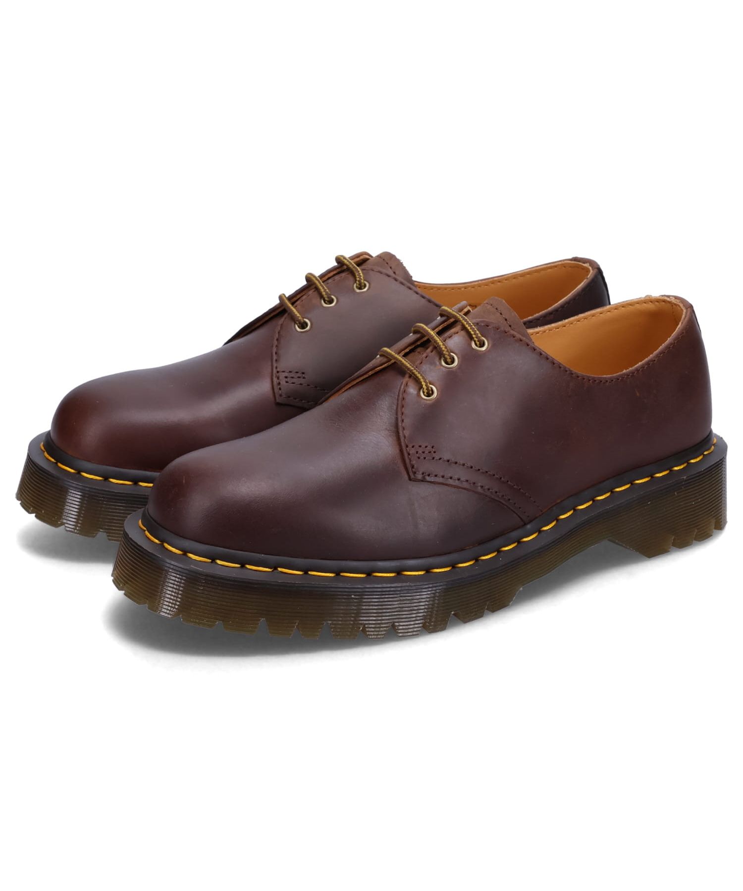 ドクターマーチン 3ホール Dr.Martens GAUCHO BROWN - ブーツ