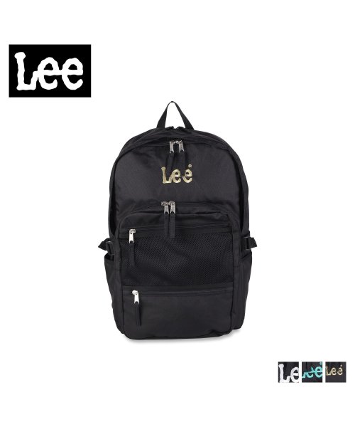 Lee(Lee)/Lee リー リュック バッグ バックパック トリオン メンズ レディース 26L スクエア型 TRILLION ブラック 黒 320－4831/img01