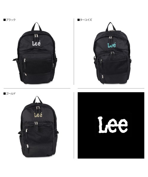Lee(Lee)/Lee リー リュック バッグ バックパック トリオン メンズ レディース 26L スクエア型 TRILLION ブラック 黒 320－4831/img02